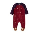 Velour Football Footie