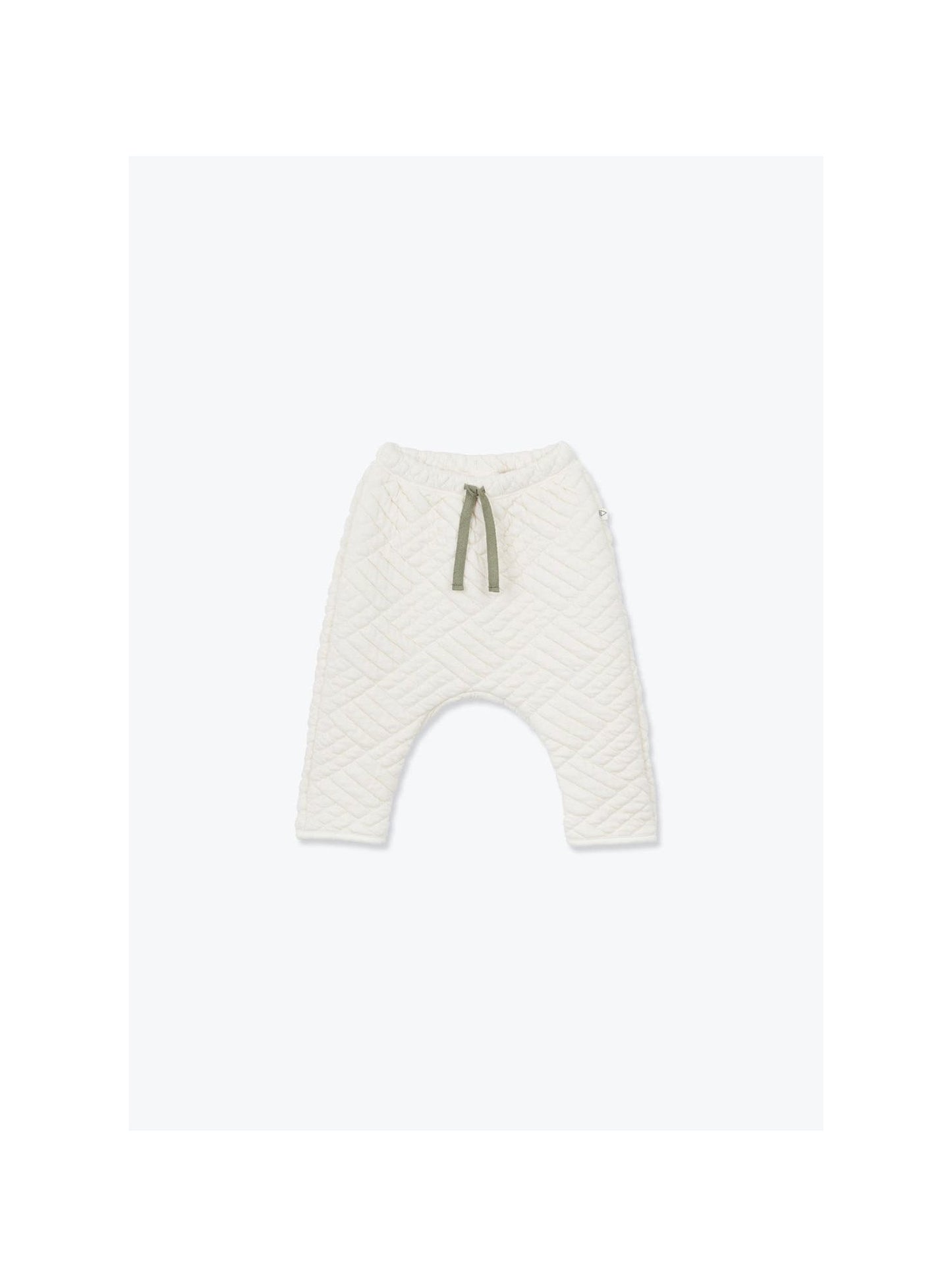 Cream Padded Trousers