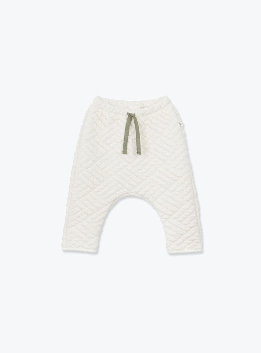 Cream Padded Trousers