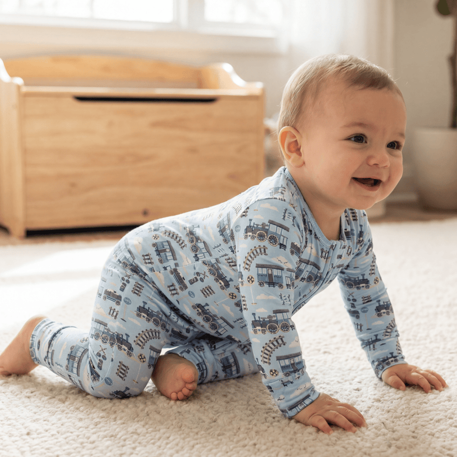 Choo Choo Train Convertible Romper