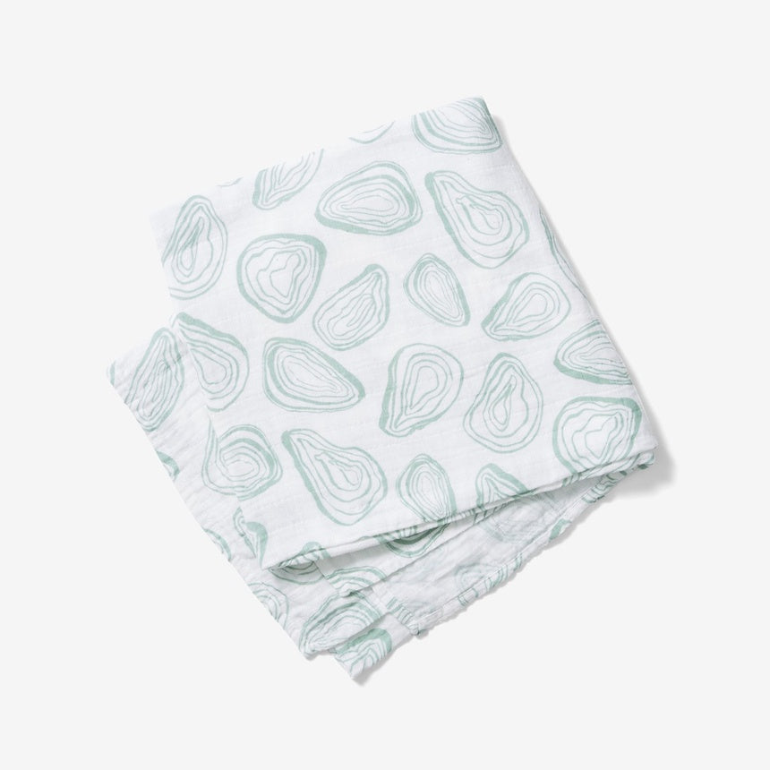Swaddle - Oyster | Agave | 47" x 47"
