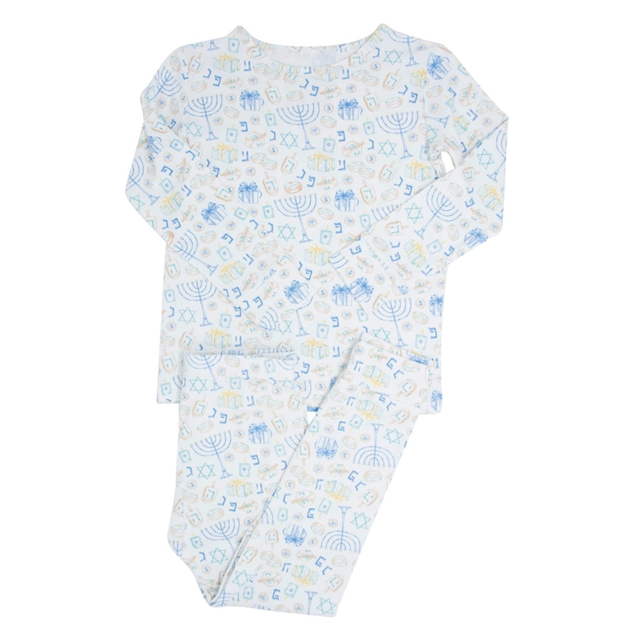 Happy Hanukkah LS Pajamas