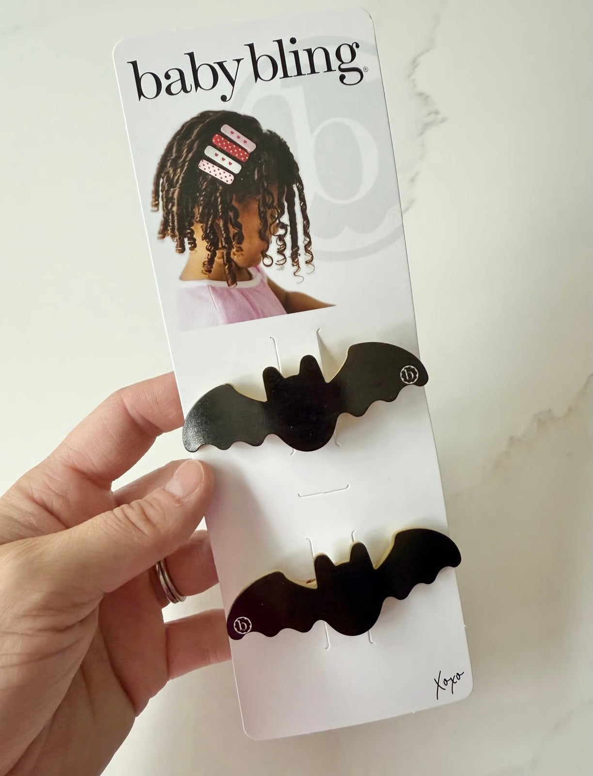 Novelty Resin Clip: bats