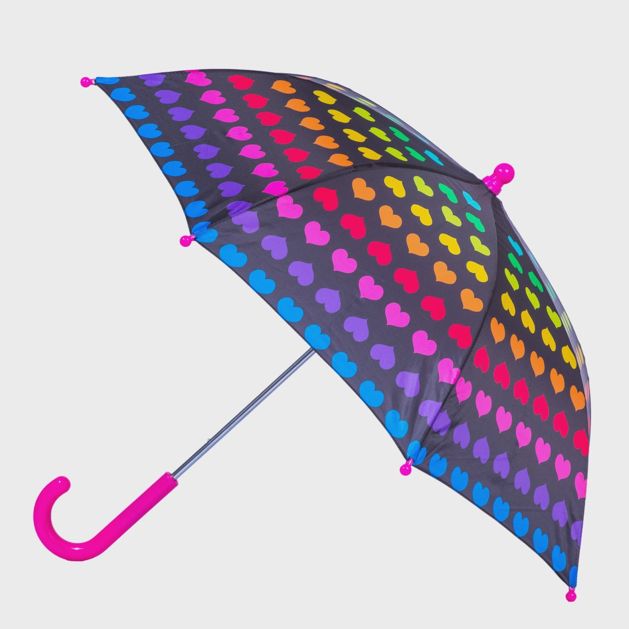 Wildkin Rainbow Hearts Umbrella