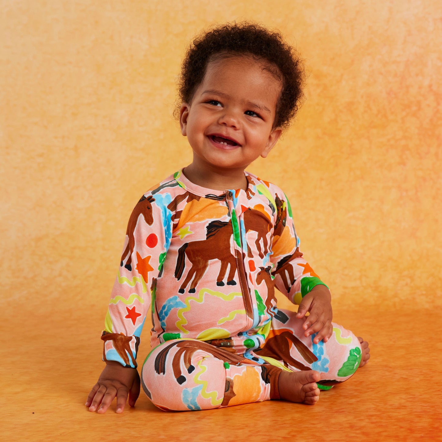 Giddy Up LS Romper