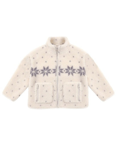 FELIX JACKET NATURAL FAIR ISLE