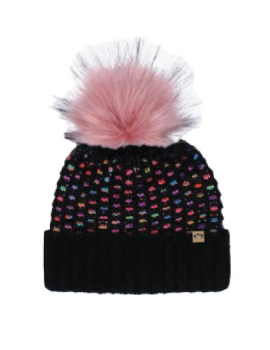 Pink Pom Kathleen Beanie