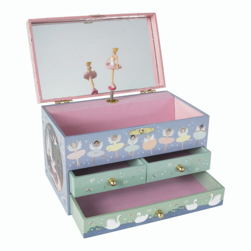 Enchanted 3 Drawer Jewelry Box