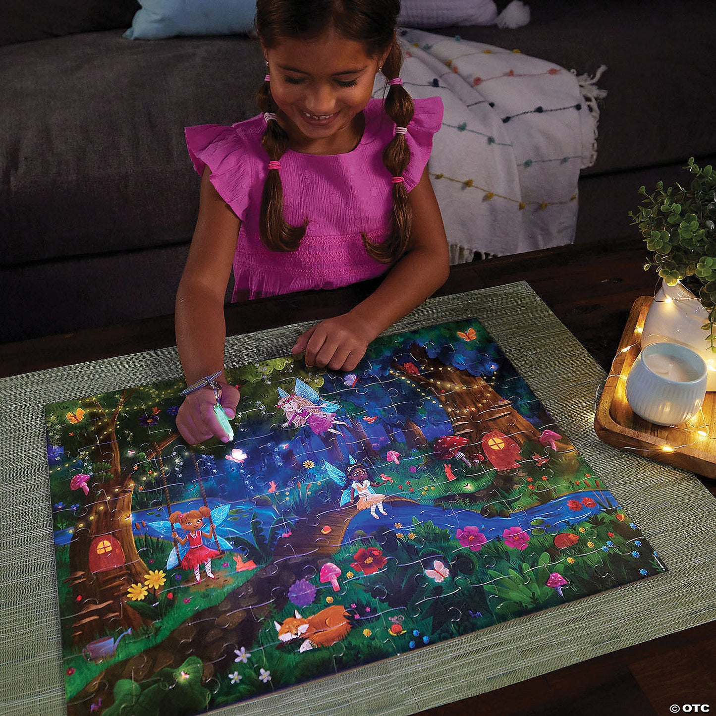 Seek & Find Glow Puzzle : Twilight Fairies