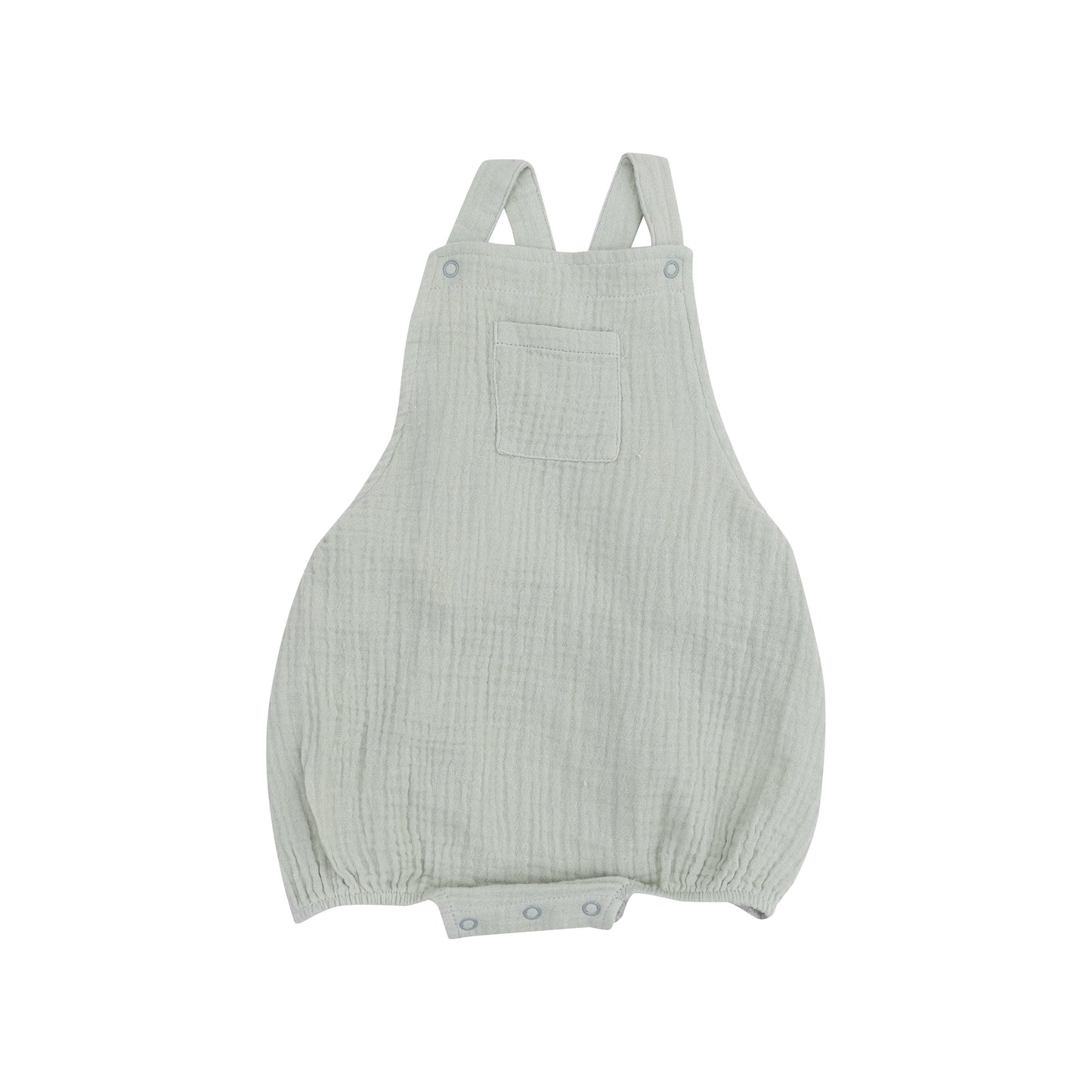 Solid Desert Green Pocket Sunsuit