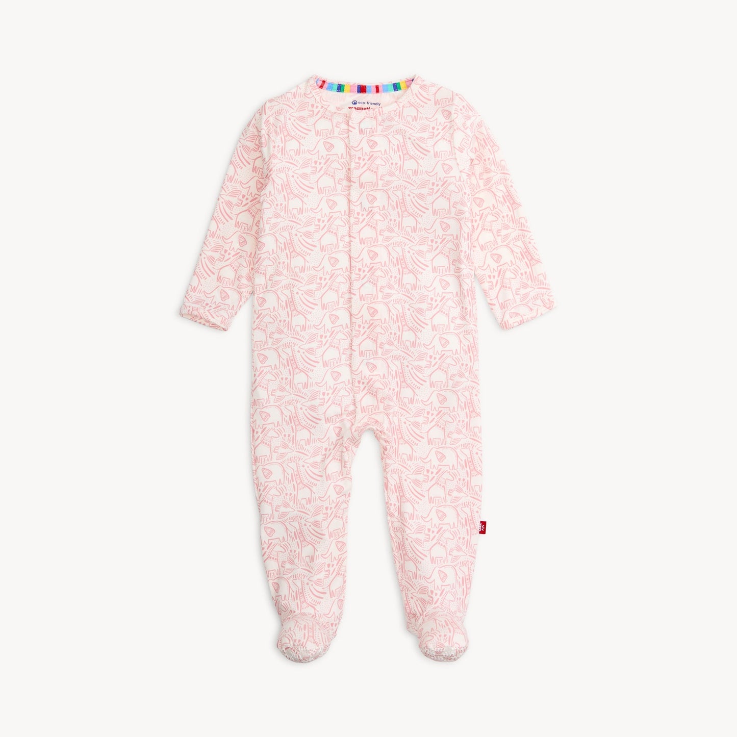 Pink Herds of a Feather Modal Footie