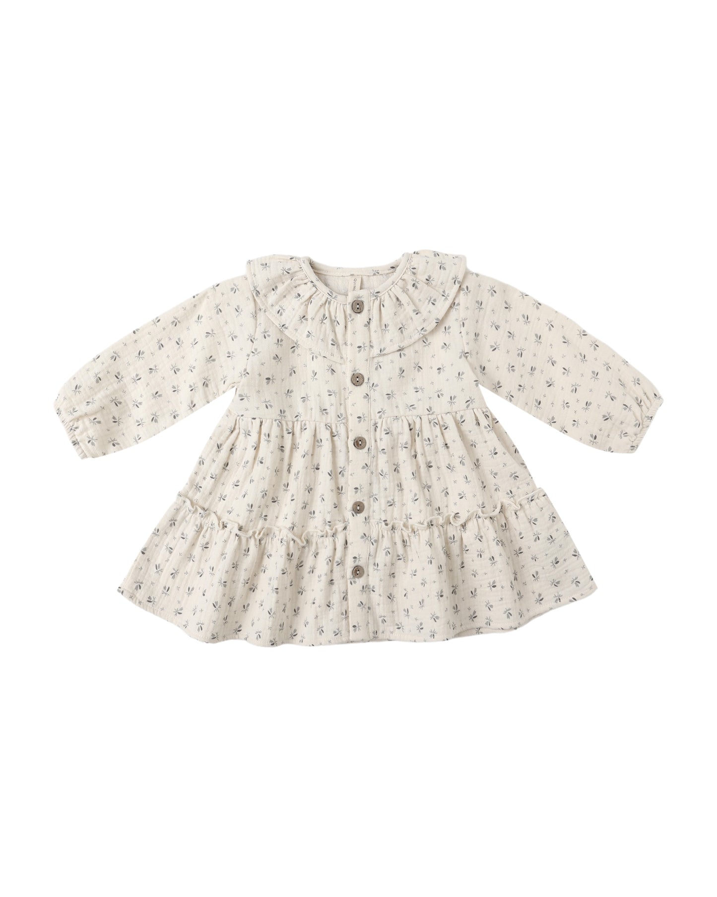 Bluebell Ruffle Collar LS Dress