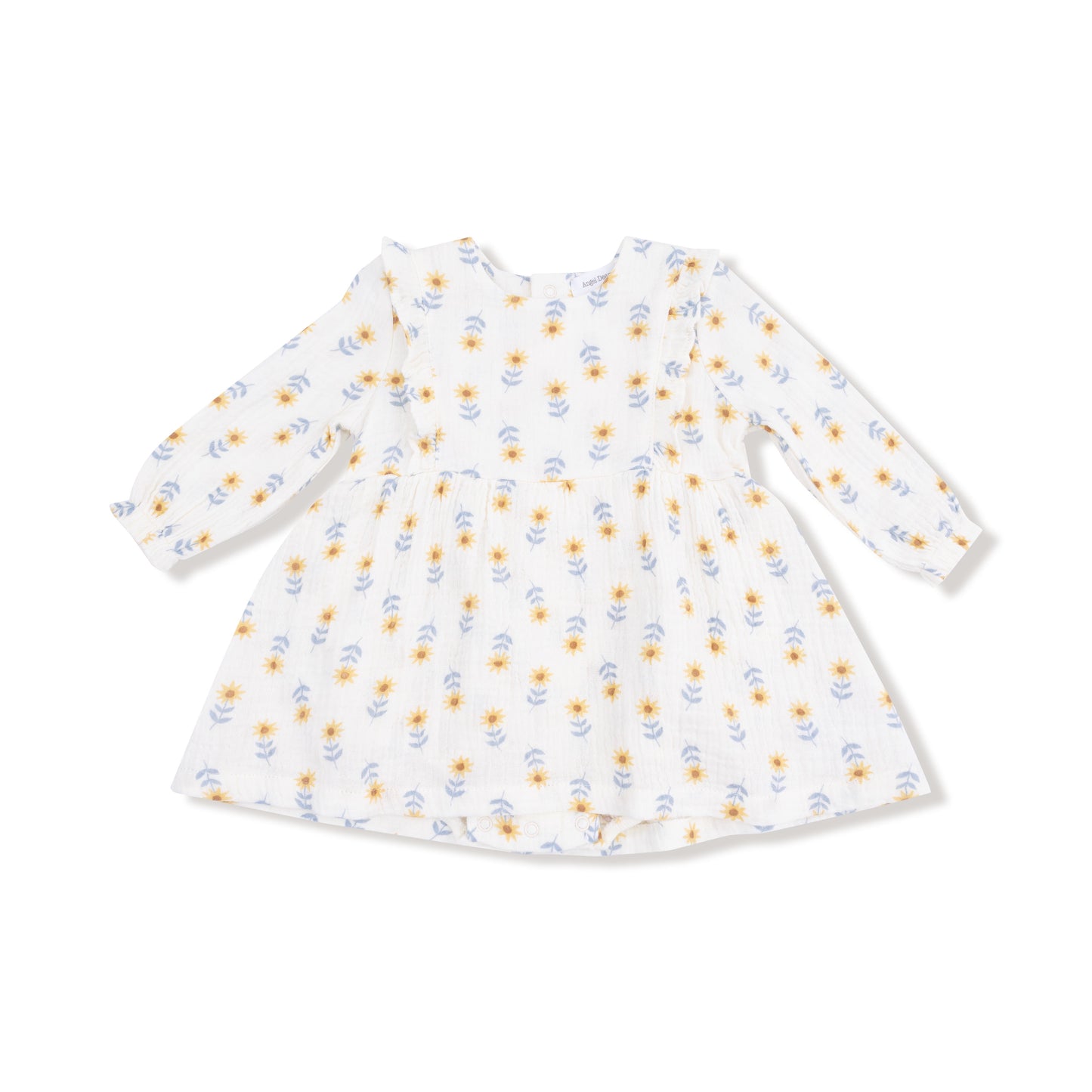 Western Sunflower LS Bubble Dress