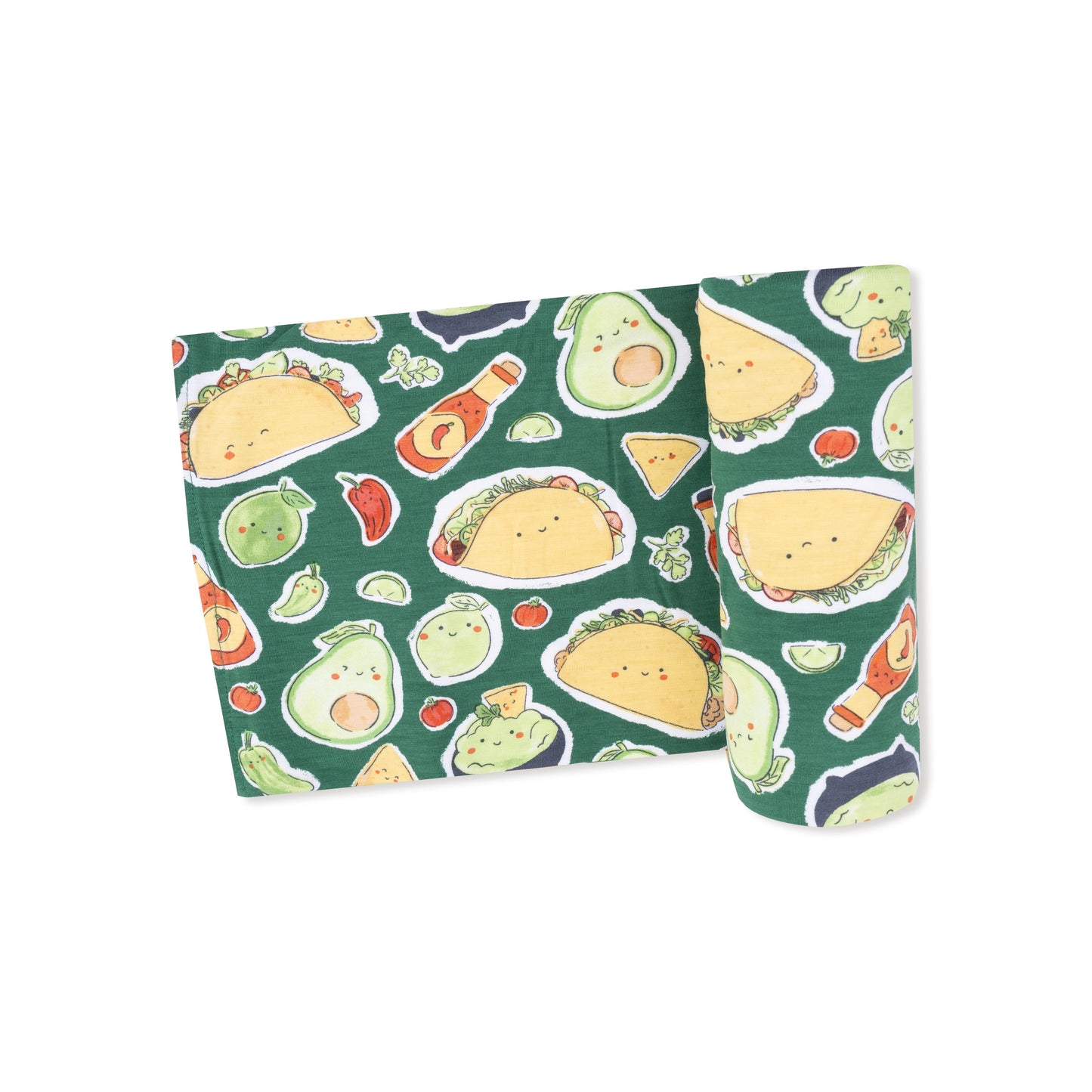 Happy Tacos Swaddle Blanket