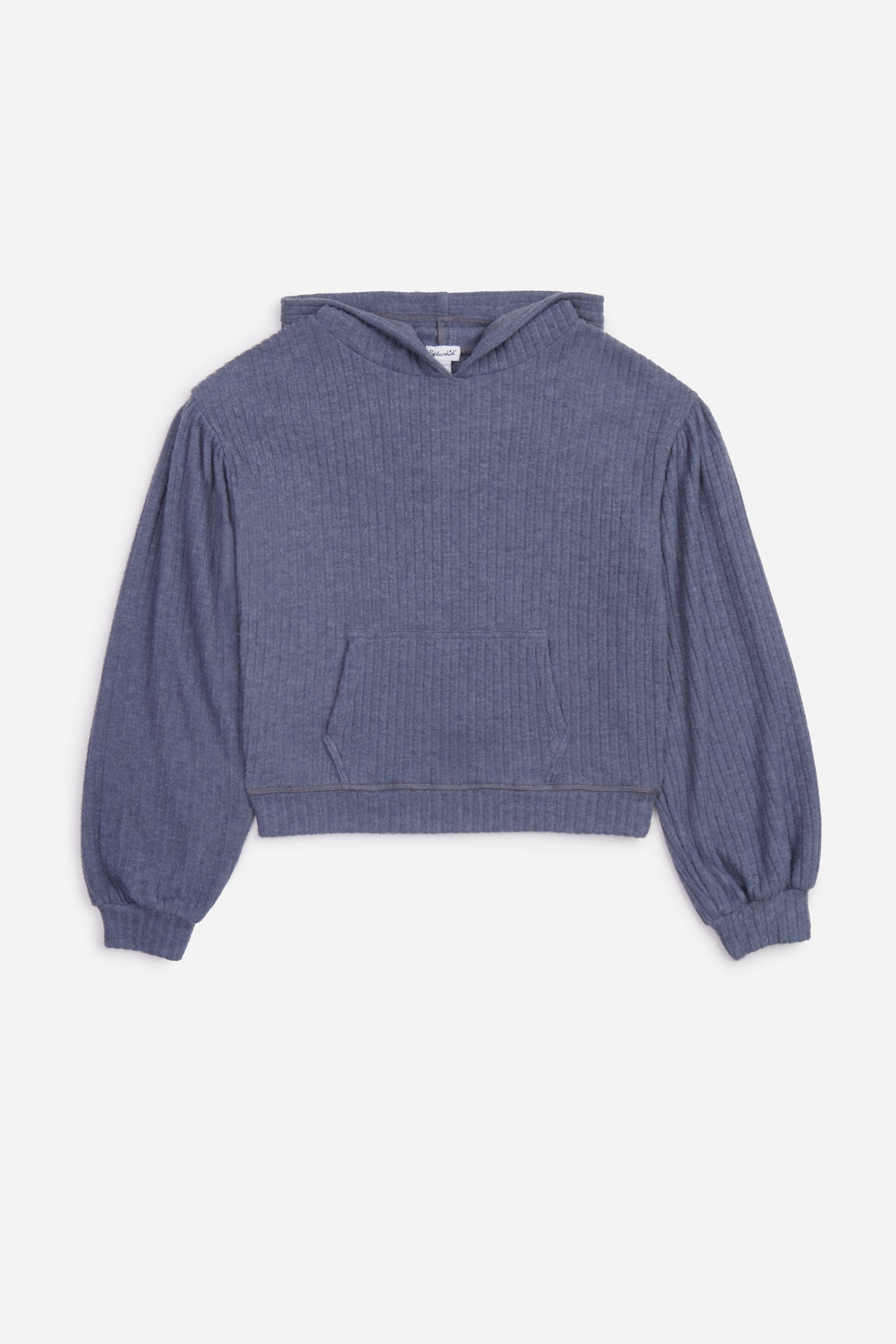 Ash Navy London Rib Hoodie