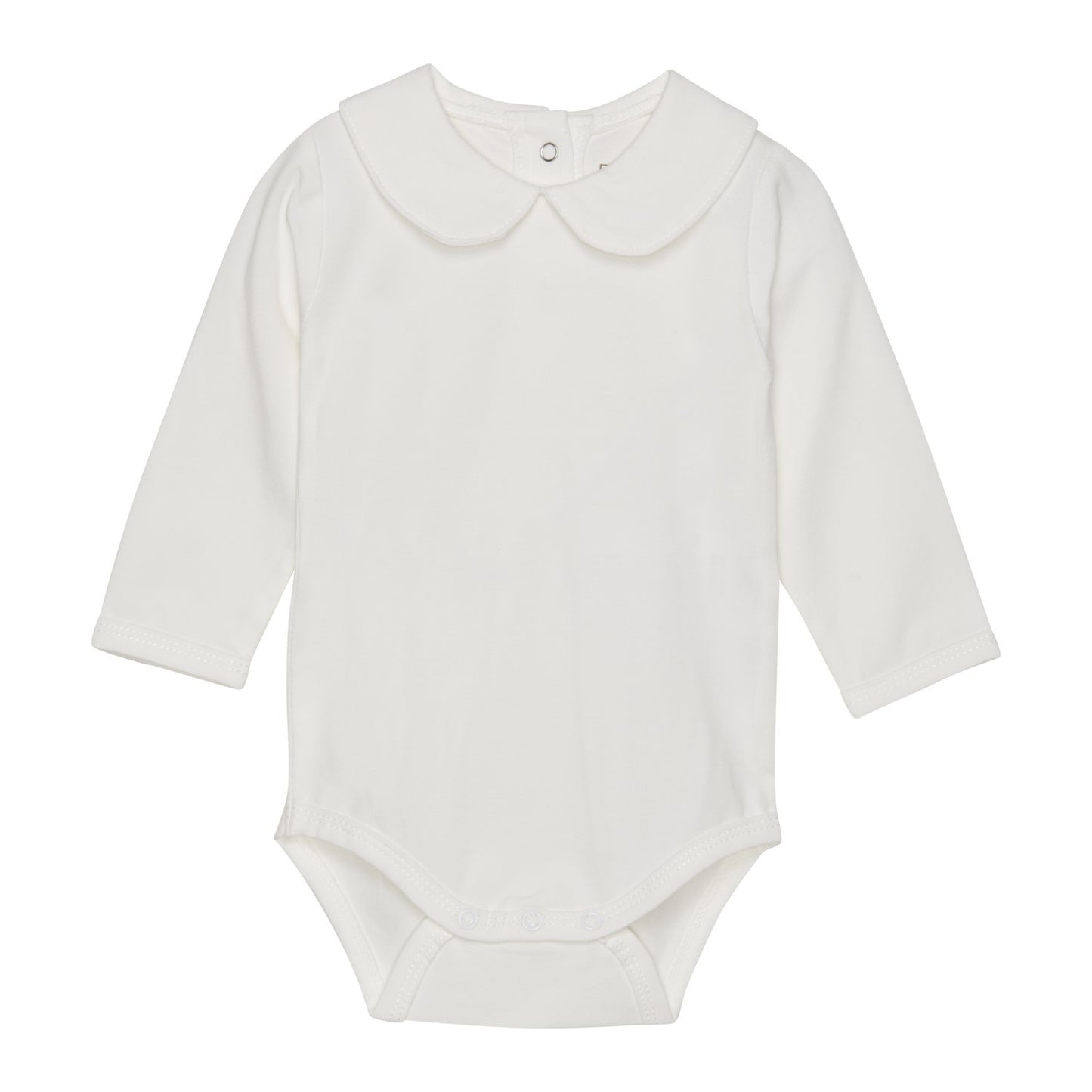 Peter Pan Onesie LS White
