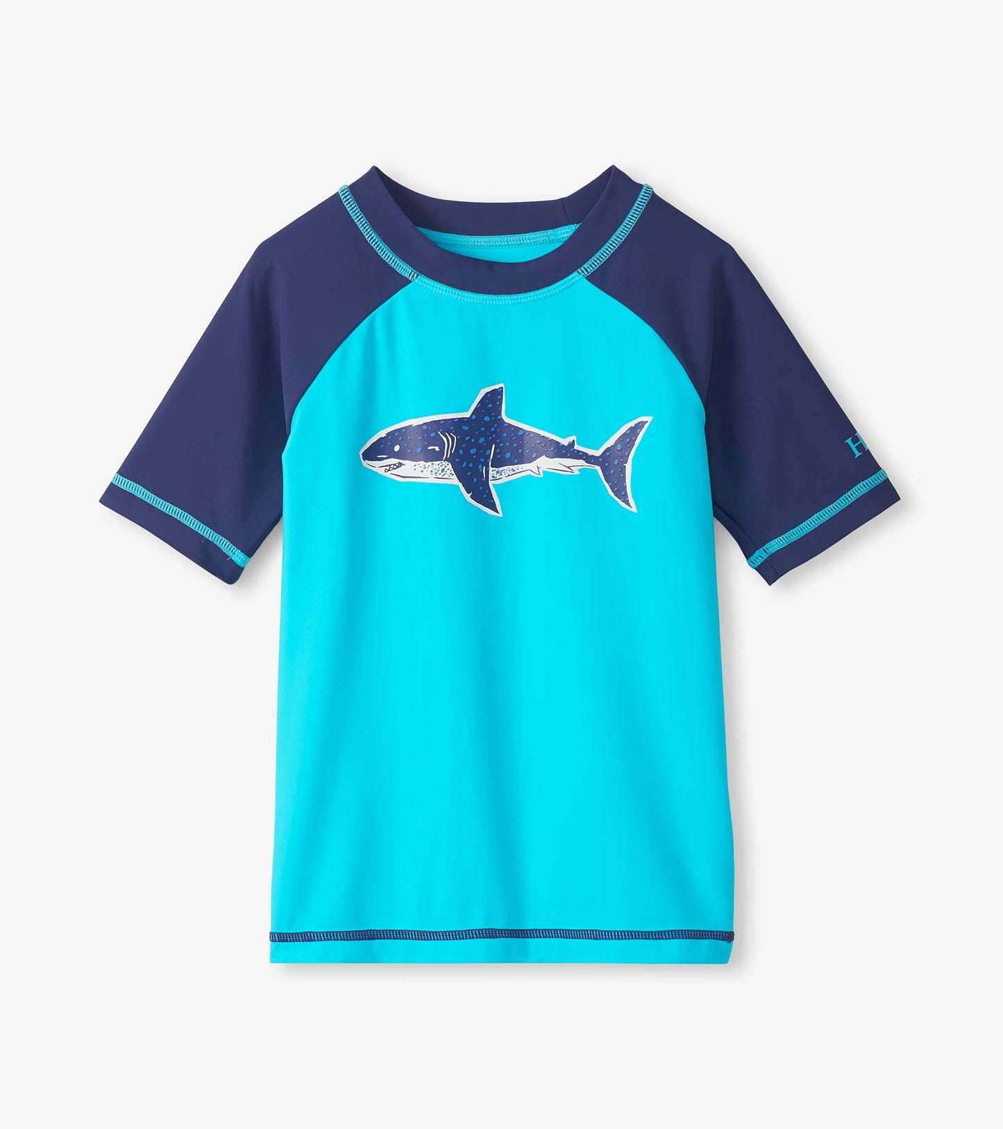 Shark Print SS Rashguard