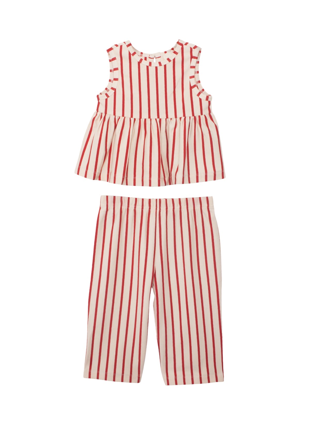 Terracotta Stripe Set
