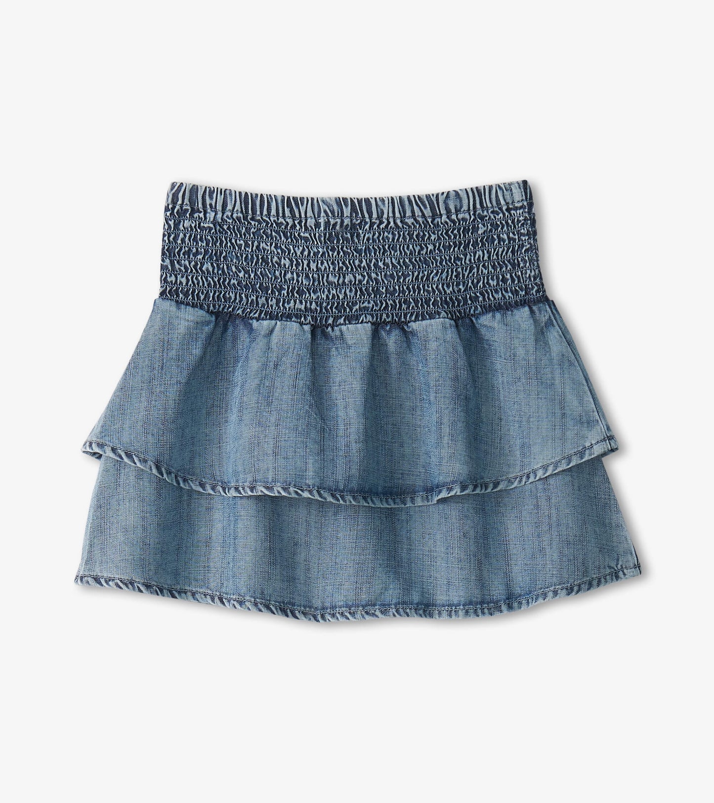 Tencel Smocked Skort
