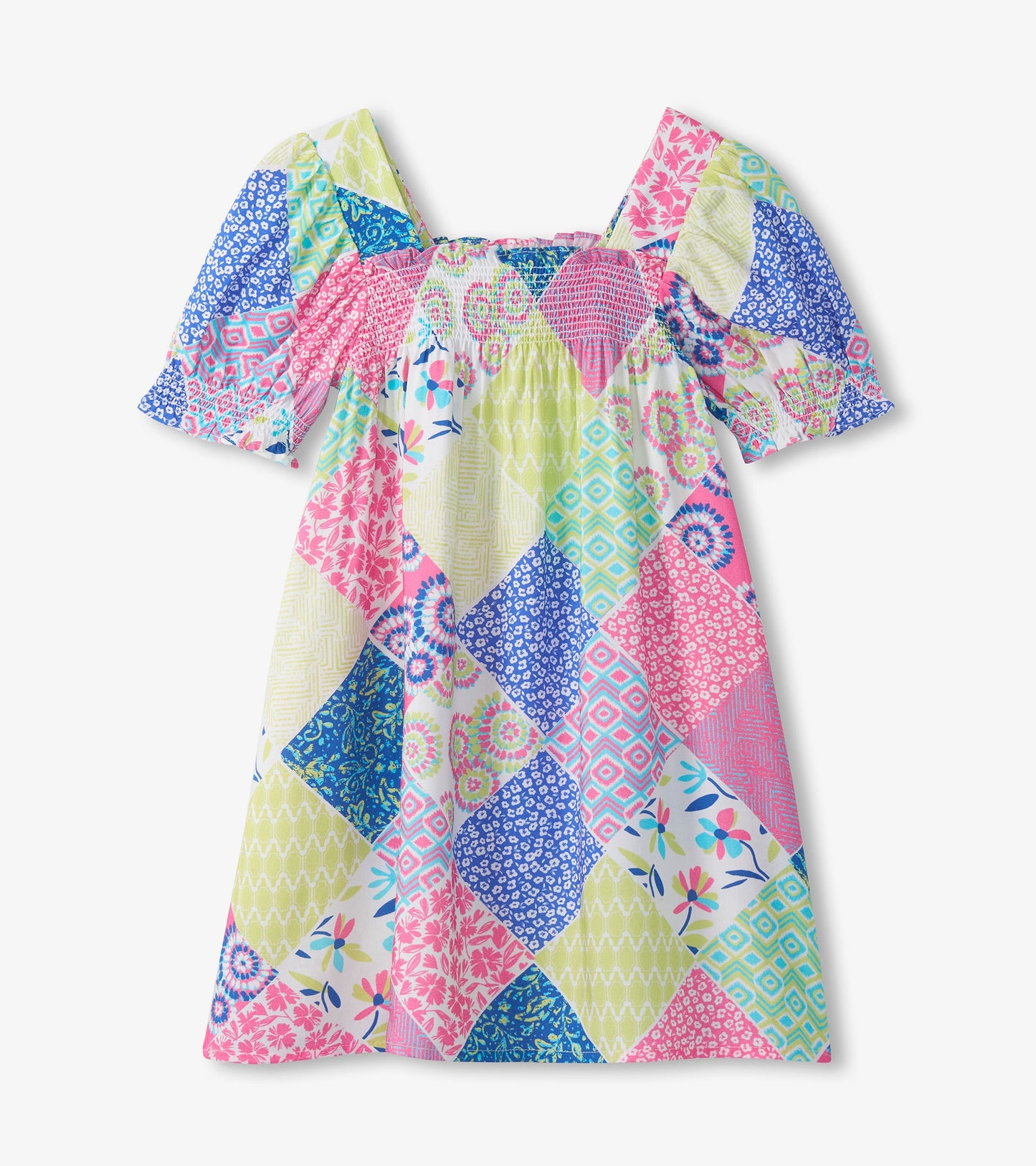 Mix-Up Patch Work Kid Dress