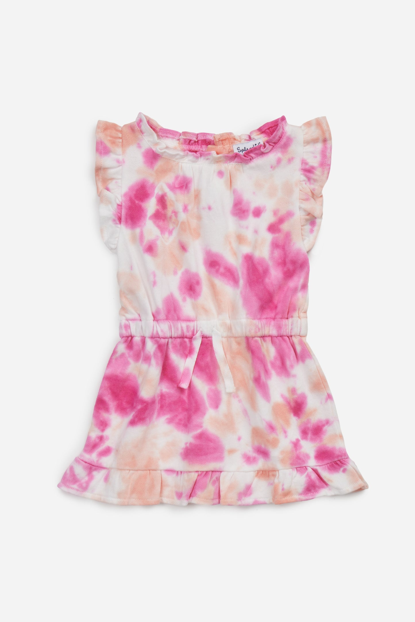 Hibiscus Tie Dye Toddler Dress