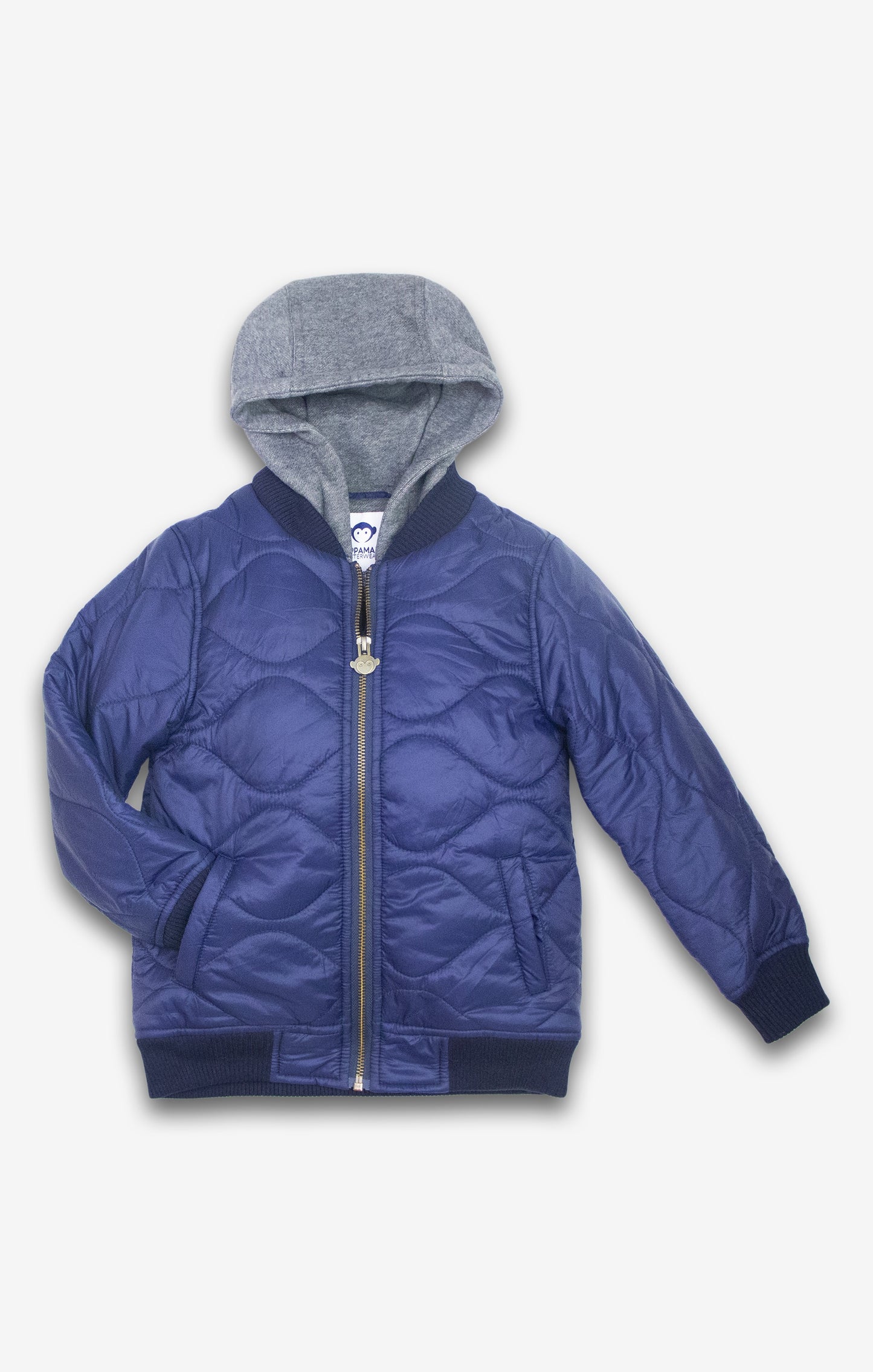 Bomber Jacket with Hood