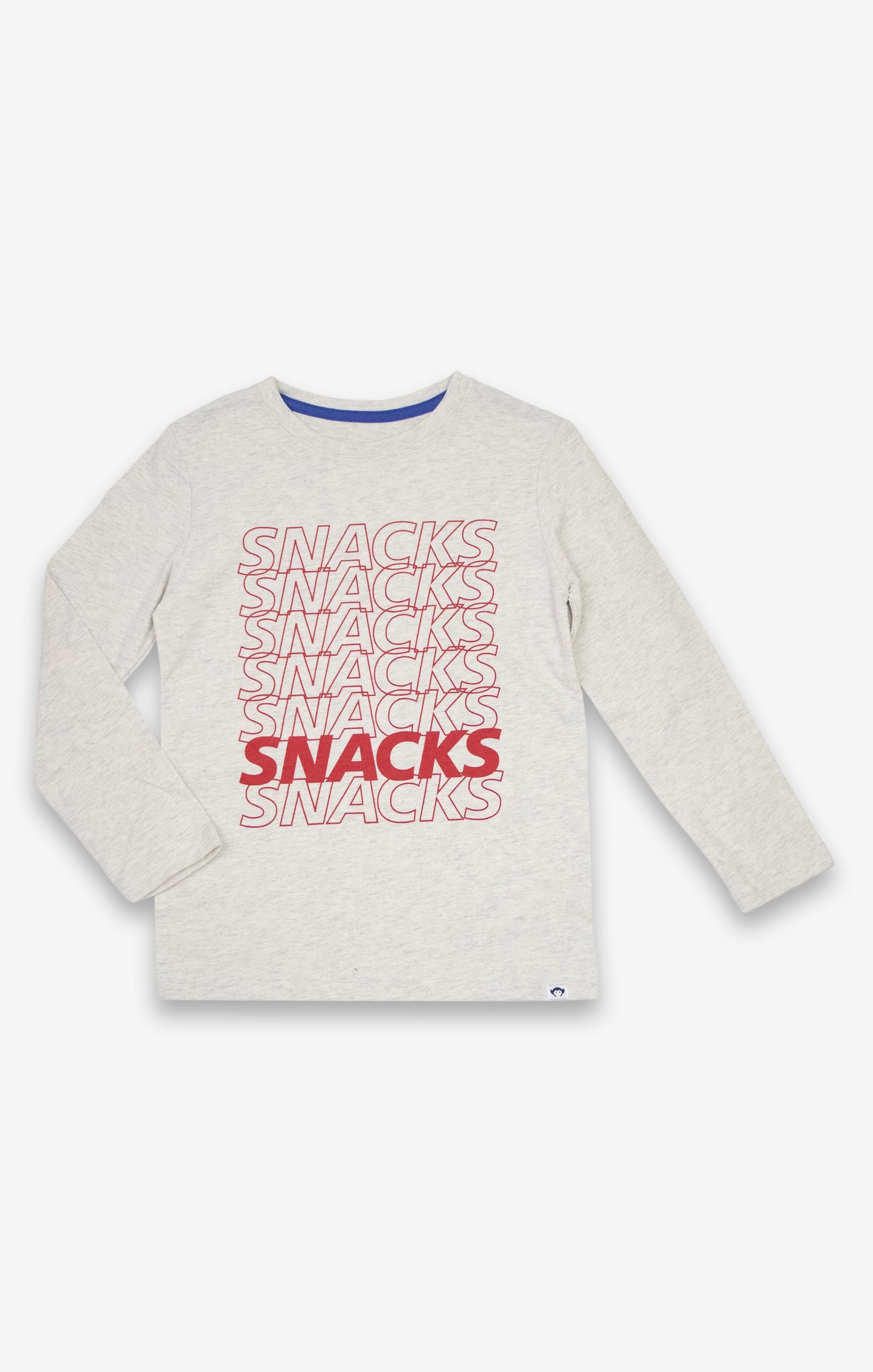 Snacks Graphic LS Tee