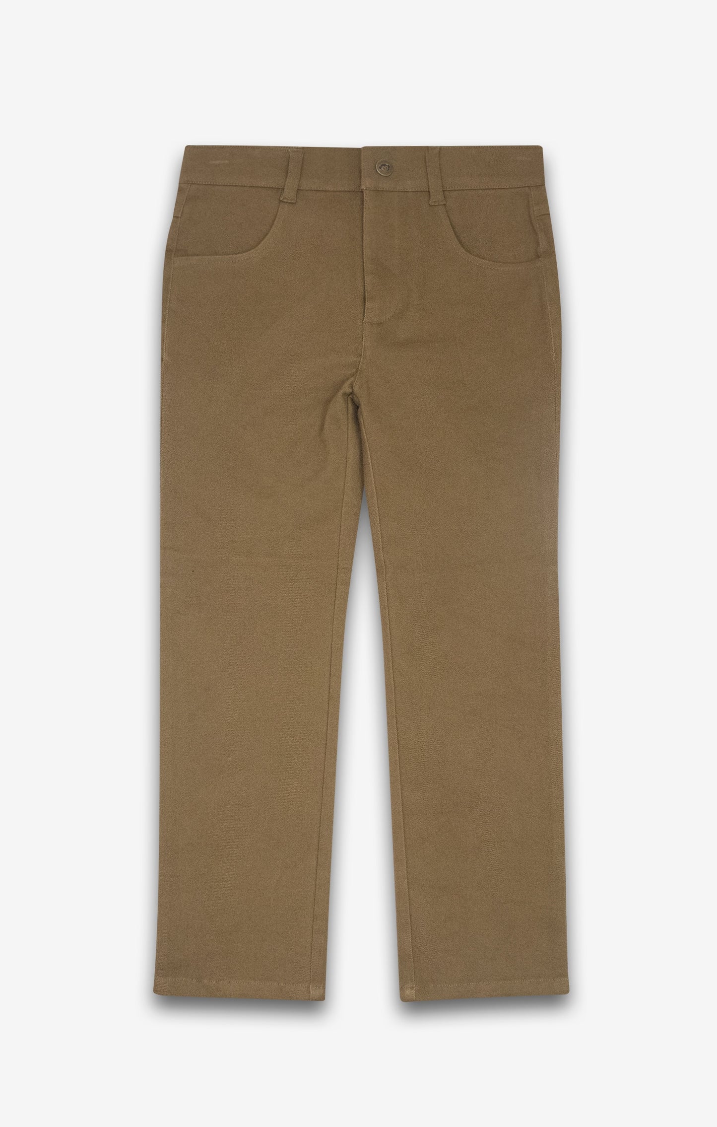 Brown Commuter Twill Pants