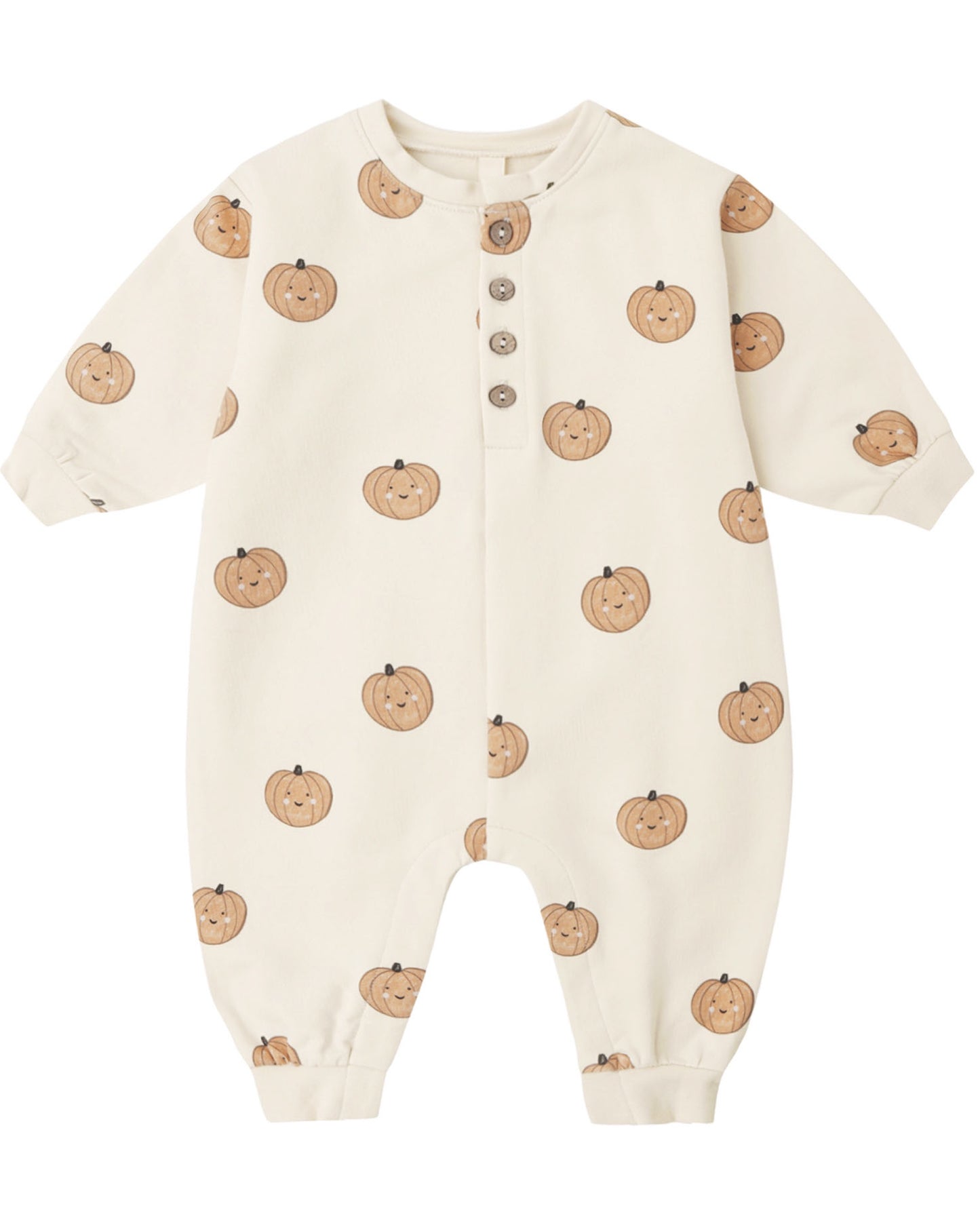 Relaxed Fleece Jumpsuit || Pumpkins