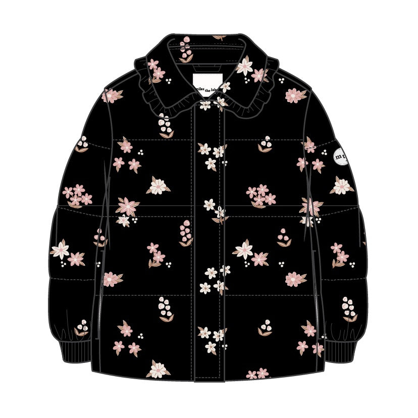 Collared Puffer Coat