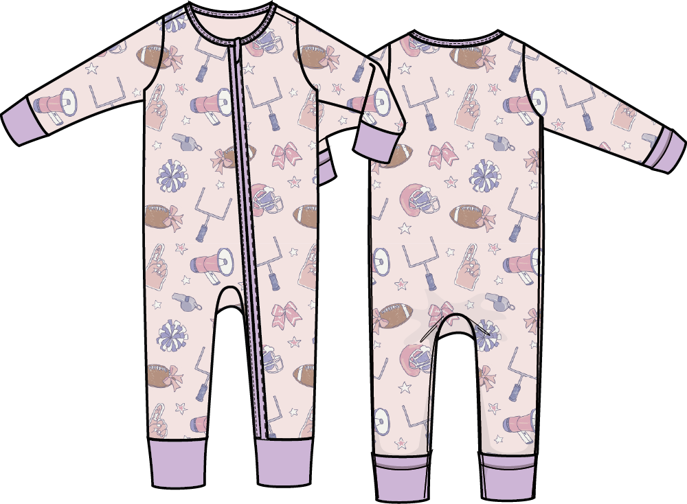 Football Cheer - Convertible Romper