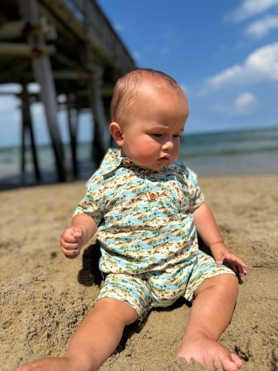 Molokai Printer Romper