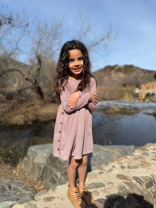 Lavender Madigan Toddler Dress