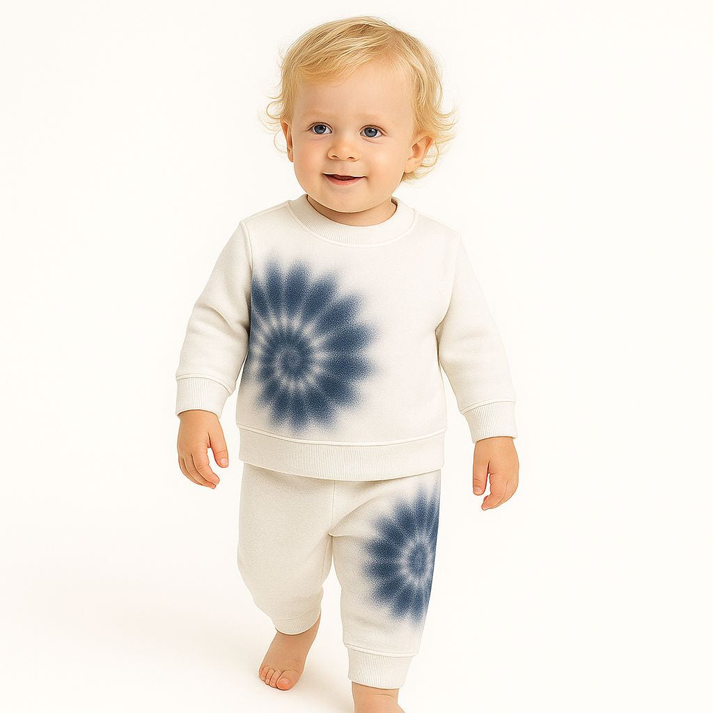 Loop Terry Spiral Pullover and Pant Sets