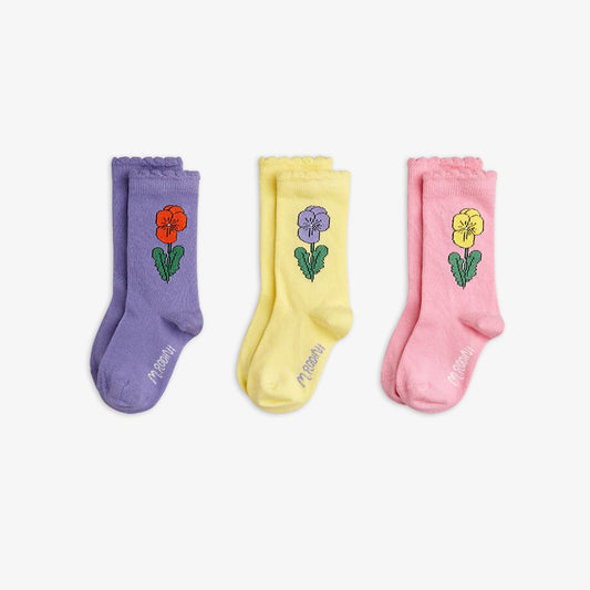 Viola 3-Pack Socks Organic