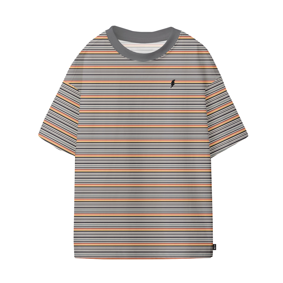 Striped Oversized Jersey Tee