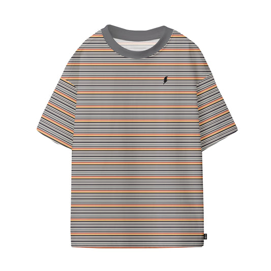 Striped Oversized Jersey Tee