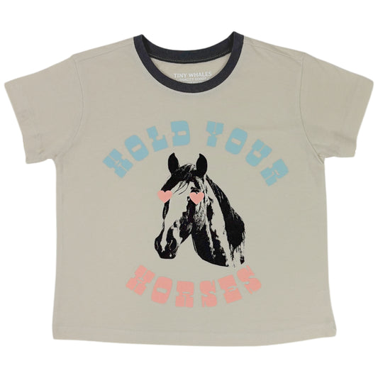 Hold Your Horses Girl SS Tee