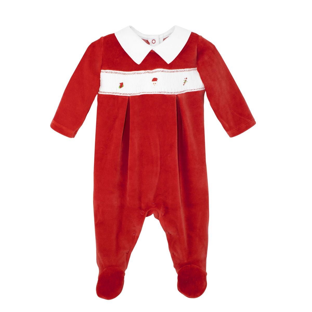 Merry Christmas Smock Footie