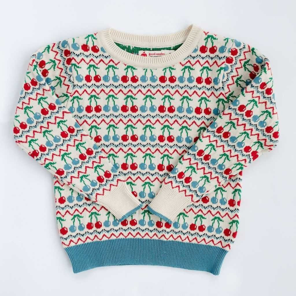 Heritage Cherries Pullover Sweater