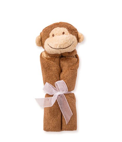 Brown Monkey Blankie