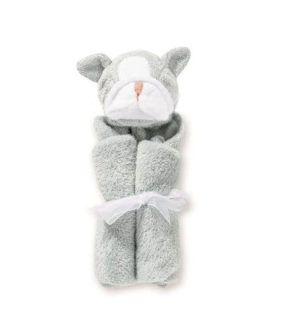 Grey Bull Dog Blankie