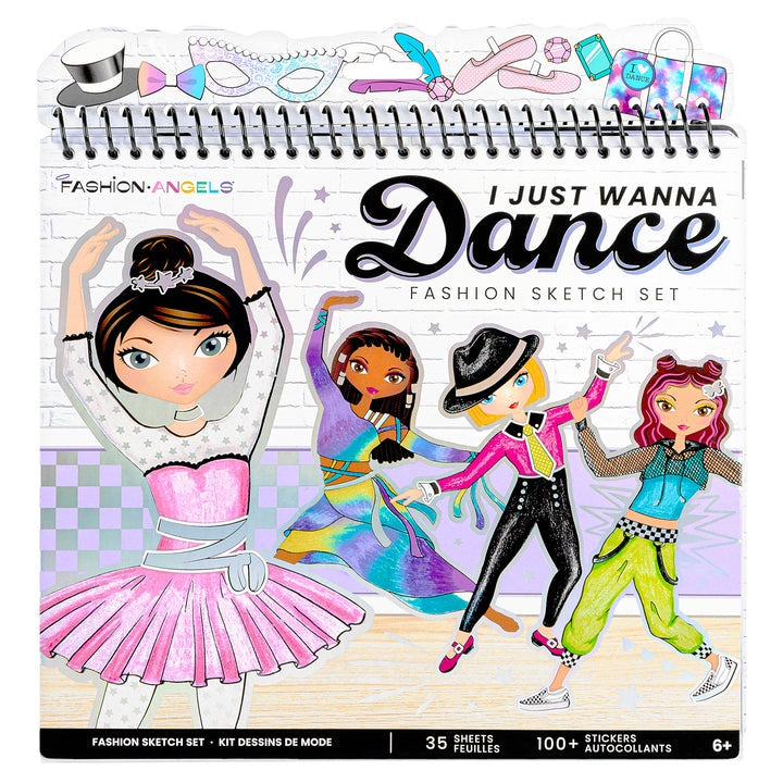 I Just Wanna Dance Fashion Sketch Portfolio