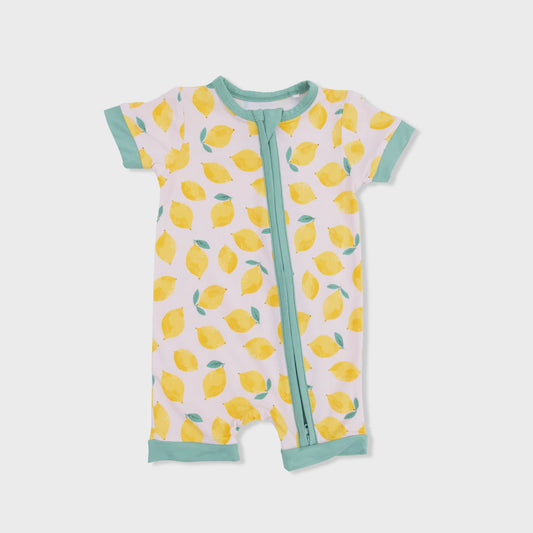 Sunny Lemons Shortie 2 Way Zipper Romper