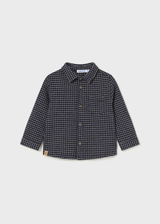 LS Plaid Button Up / 2186