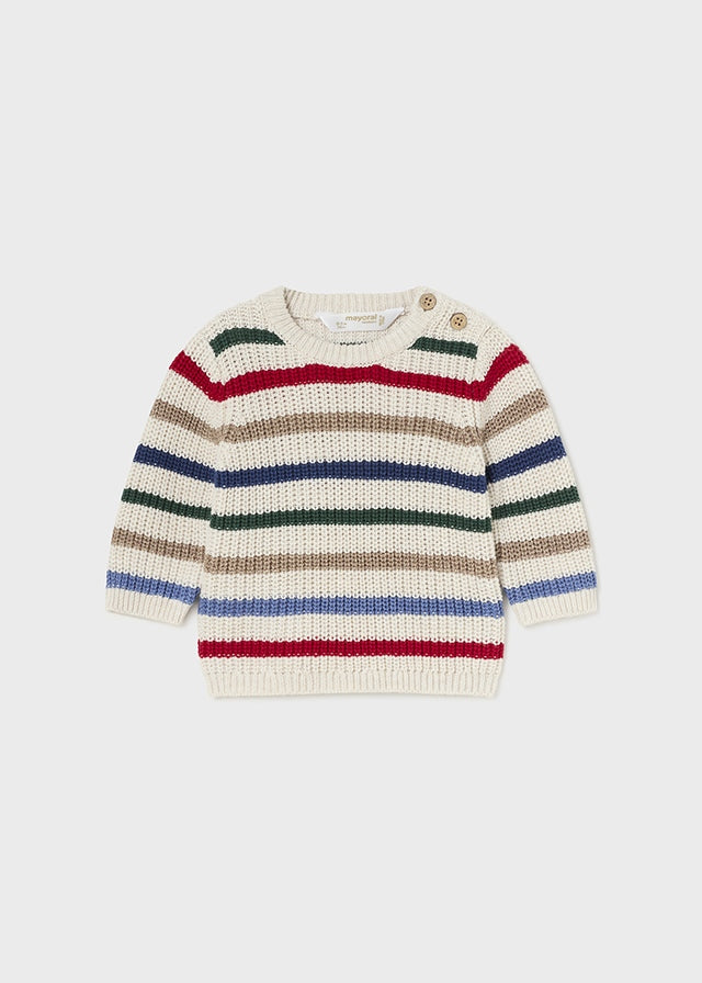 Striped Knit Sweater / 2307