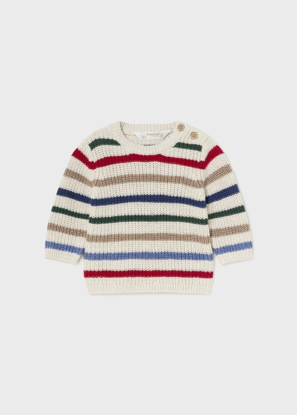 Striped Knit Sweater / 2307