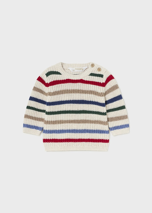 Striped Knit Sweater / 2307