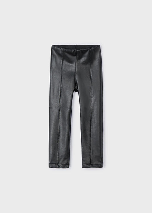 Faux Leather Pant / 4701