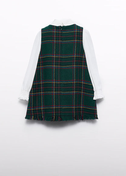 Tartan Pinafore Dress